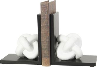 Uma Contemporary Set of 2 Bookends in White at Nordstrom Rack