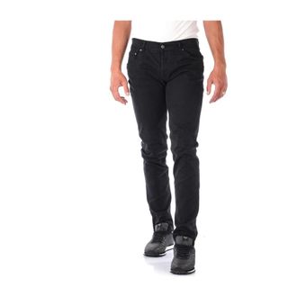 Daniele Alessandrini Jeans, Heren, Zwart, W31, Katoen, Slim-fit Jeans