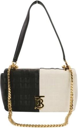 Burberry Pre-owned Lola Small Leather Shoulder Bag - Dames - Vintage Schoudertas - Wit - ONE Size - Leer - Vintage