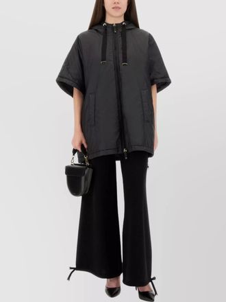 Max Mara padded cape
