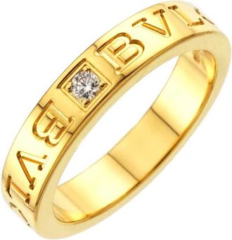 Bulgari Yellow Gold Yellow Gold (18K) Band Ring (Pre-Owned)