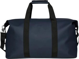 Rains Hilo Weekend Bag Large - Heren - Tassen - Blauw - Maat: ONE Size Zijde