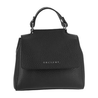 Orciani Sveva Soft Mini - Dames - Handtassen - Zwart - ONE Size - Leer - Tassen