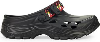 Lanvin BLACK X SUICOKE MOK LACETS CURB SLIDES