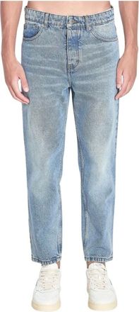 Ami Heren, Jeans, Blauw, Maat: W32 Katoen