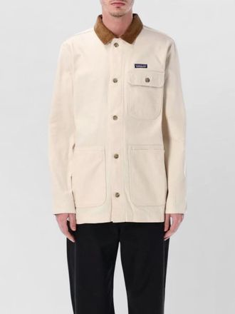 Patagonia point reyes jacket long sleeves pockets collar