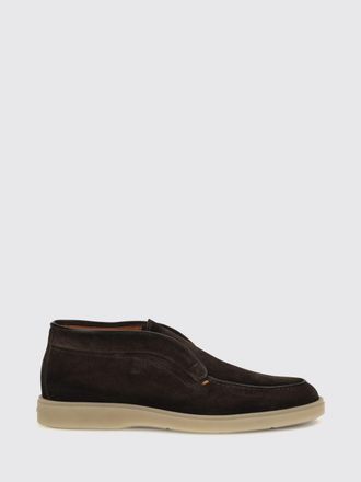 Santoni Loafers Men color Brown