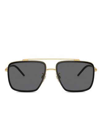 Dolce & Gabbana Eyewear Occhiali da sole squadrati - Nero