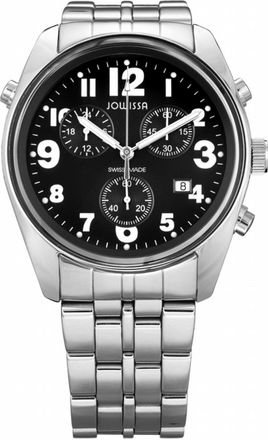 Jowissa Womens : Ginebra WomensBlack Watch - Silver - One Size