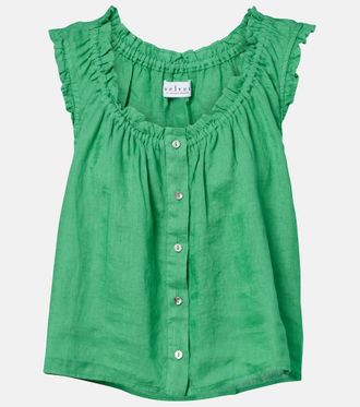 Velvet Top Tana de lino
