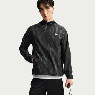Nike Mens Form Dri-FIT Versatile Hooded Jacket in Black | IM5472-010