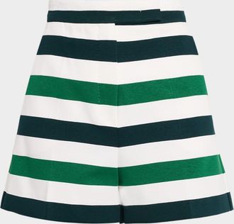 Max Mara Nelson Multi-Striped Shorts