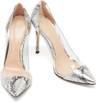 Gianvito Rossi Pumps Plexi 110mm - Grigio