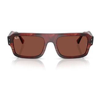 Ray-Ban Sunglasses, unisex, Brown, Size: 53 MM Flacko Sunglasses