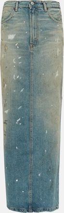 Acne Studios Denim maxi skirt