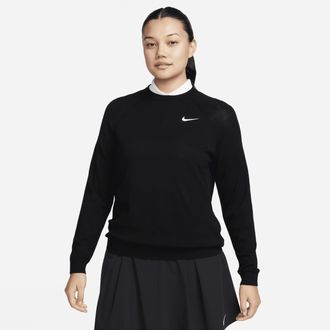 Nike Womens Tour Golf Sweater in Black | DR5338-010