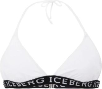Iceberg Elegante Sport Badmode - Dames - Bikinis - Wit - L - Polyester - Badmode