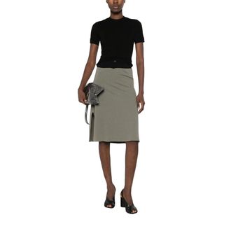 Maison Margiela Tops, Dames, Zwart, S, T-shirt