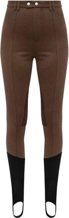 Entire studios Leggings con cinturino al tallone - - Trousers - Donna - Marrone - XS