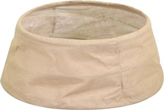 Vacchetti Vacchetti - Funda Para Base De &Aacute;rbol De Yute Plegable Redonda Natural Cm&oslash;68h25