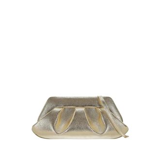 Themoir&egrave; Clutches, female, Yellow, Size: ONE SIZE Bios Baguette Bottolato Laminato
