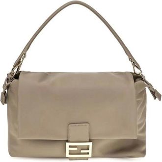 Fendi Baguette Soft Grande - Bags - Mujer - Beige - ONE SIZE