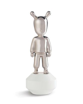 Lladro The Guest Figurine - Silver - Little