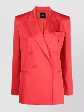 Pinko stylish double-breasted blazer padded shoulders