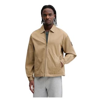 Napapijri Arrayanes Denim Jacket - Heren - Jassen - Beige - Maat: S Denim