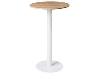 Beliani Mesa de bar de derivado de madera 2 personas L60