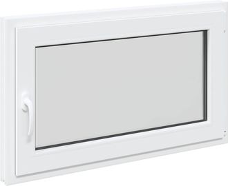 vidaXL Color Interno De Ventana De S&oacute;tano Blanco Risor 100 X 60 Cm Vidaxl