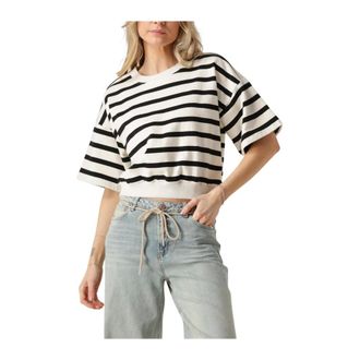 Minus Dames, Tops, Wit, Maat: L