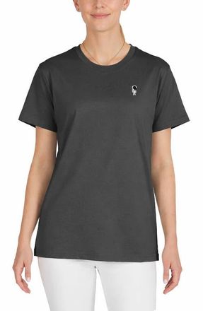 Dalix Womens Astronaut Jersey Relaxed Tee in Asphalt at Nordstrom, Size Xx-Large