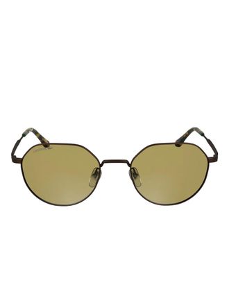 Lacoste L268S geometric-frame sunglasses - Brown