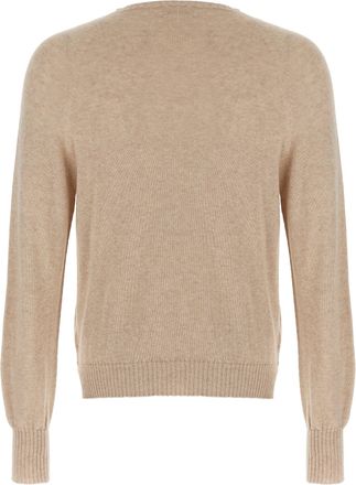 Maryya Cashmere-Cotton Blend Sweater - Beige