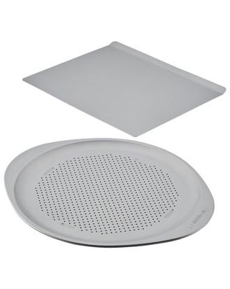 Farberware 2Pc Golden Bake Nonstick Baking Sheet & Pizza Pan Set