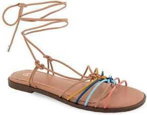 Rebecca Minkoff Caroline Ankle Wrap Sandal in Brown at Nordstrom Rack, Size 7.5