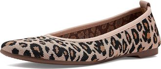 Journee Collection Aria Womens Flat Shoes Leopard : 10 M, Synthetic