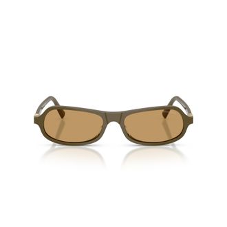 Miu Miu 0mu B10su Muted Olive Acetate Sunglasses