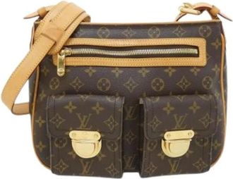 Louis Vuitton Pre-owned Cross Body Bags, female, Brown, Size: ONE SIZE Pre-owned Canvas Shoulder Bag