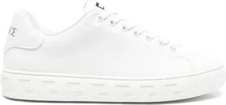 Versace Sneakers In Pelle Con Stampa Greca-Donna