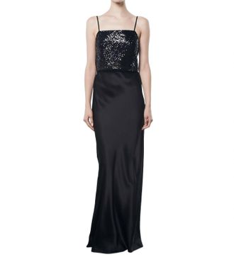 Enza Costa Sequin Cami In Black