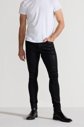 Monfrere Preston Cargo in Coated Noir at Nordstrom, Size 40 X 33