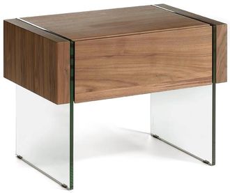 Angel Cerd&aacute; Design Nachttisch Avantgarde 58 x 43 cm - Nussbaum