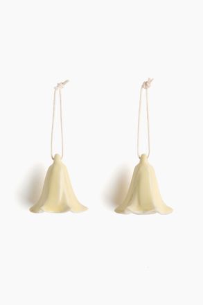 H&M 2er-Pack Osterdekorationen aus Steingut - Yellow