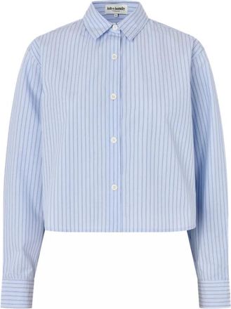 Lollys Laundry Shirts - Dames - Overhemden - Blauw - M - Overhemden