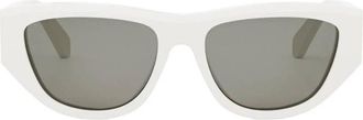 Celine Monochroms Smoke Cat Eye Ladies Sunglasses CL40278U 25A 55