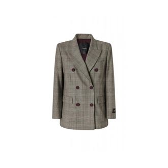Pinko Pinko, Jassen, Dames, Grijs, S, Blazers