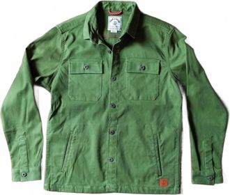 Iron And Resin Mens Lassen Flex Shirt In Army