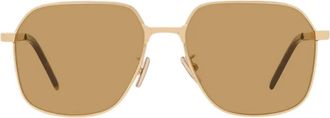 Givenchy Gv One Gold Square Sunglasses